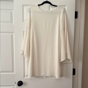 Aqua Cream Bell Sleeve dress